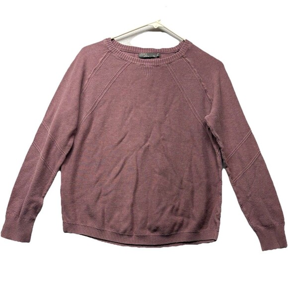 prAna Sweaters - Prana Avita Pullover Sweater Women’s Size XS Mauve Purple Long Sleeve Momcore